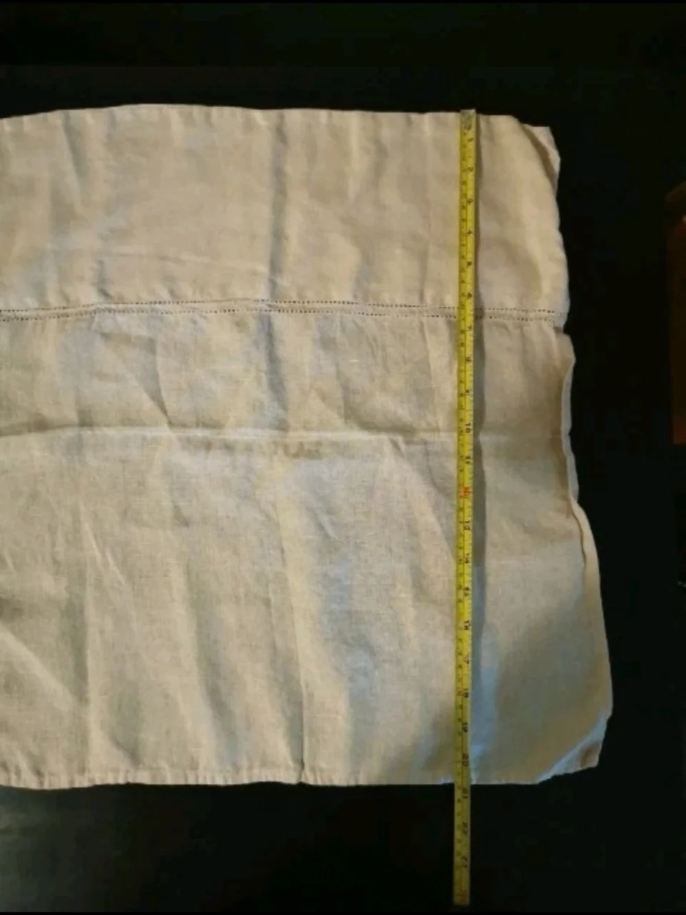 Set of 5 Williams Sonoma Vintage Linens Cream About 21